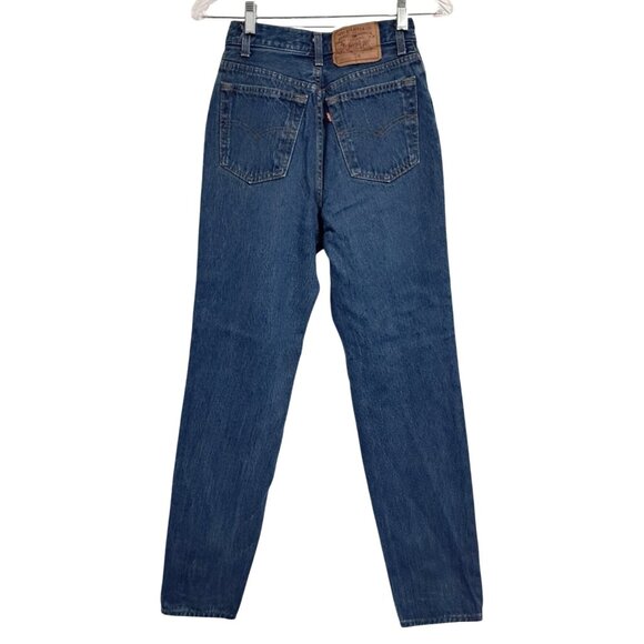 Levi's Denim - Vintage 1993 Levis 501 Jeans Womens Size 5 L Blue Denim Made In USA Button Fly H